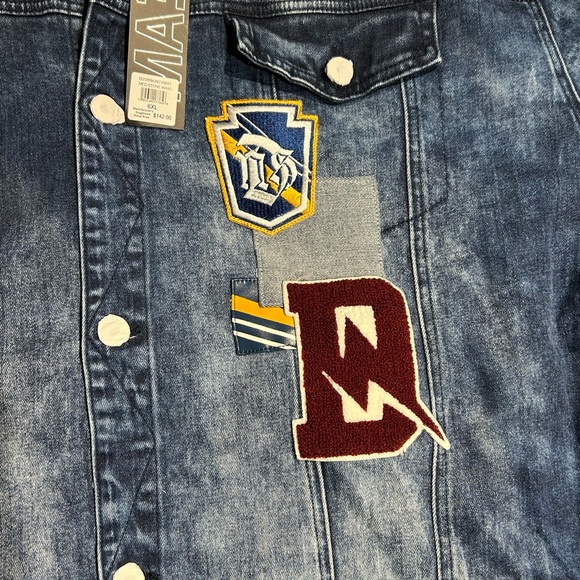 DRMLND Denim Jacket Size 6XL MSRP $142 New with Tags - Picture 6 of 11